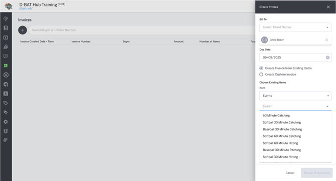 Create from Existing