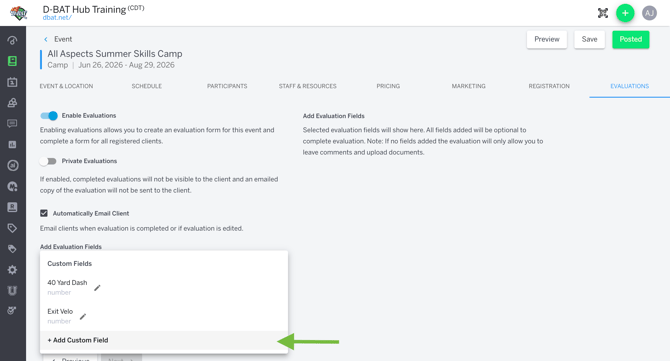 Dbat Add Custom Eval Field