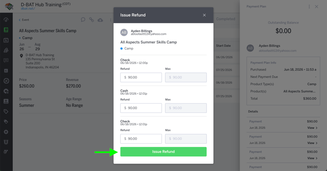 dbat_ pp refund modal